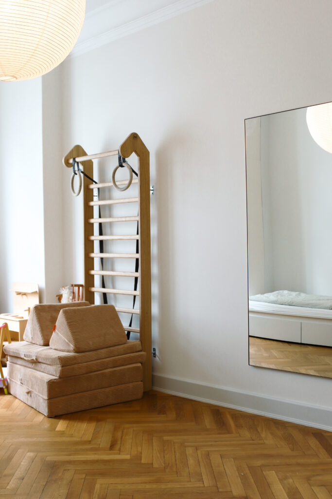 Kletterwand für die Kinder